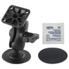 RAM® Flex Adhesive Double Ball Mount s AMPS deskou