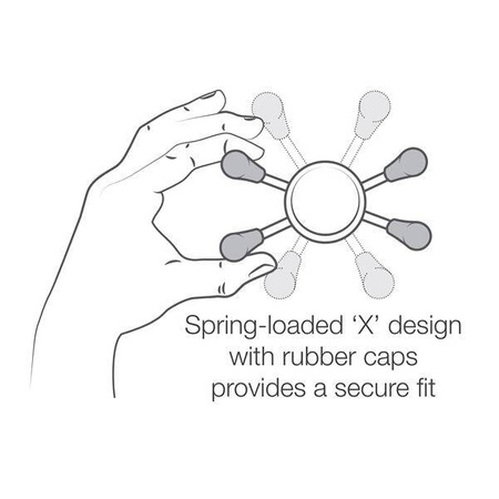 Držák telefonu RAM® X-Grip® s nízkoprofilovou přísavkou - krátký