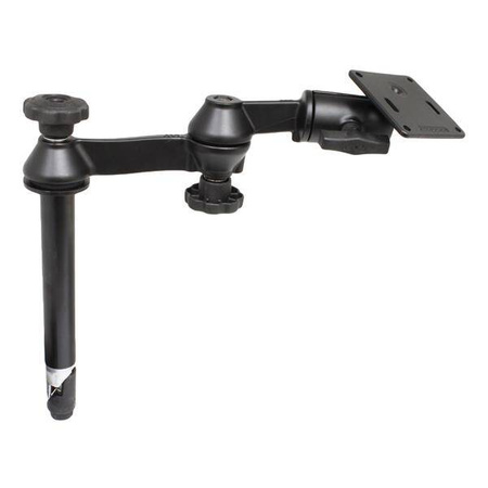 RAM® 8" horní tyč s dvojitými otočnými rameny a 75x75mm VESA deskou