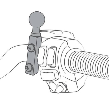 Držák na nádržku brzdy/spojky RAM® s adaptérem kamery Garmin VIRB™