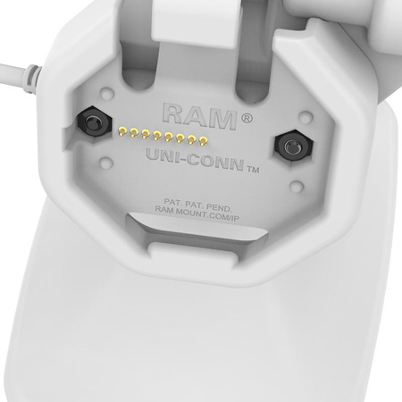 Dokovací stanice GDS® Uni-Conn™ s napájením a možností naklápění a otáčení s PoE - šedá