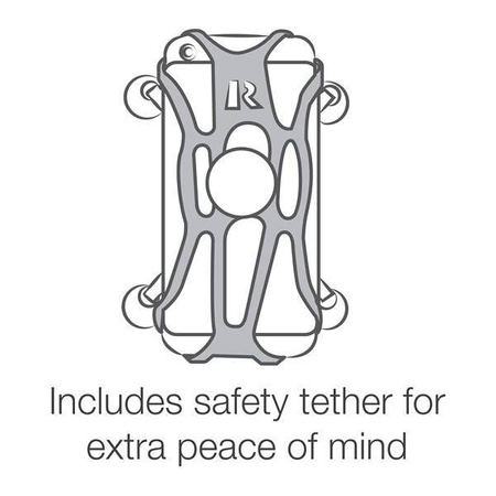 Držák telefonu RAM® X-Grip® s nízkoprofilovou přísavkou - krátký