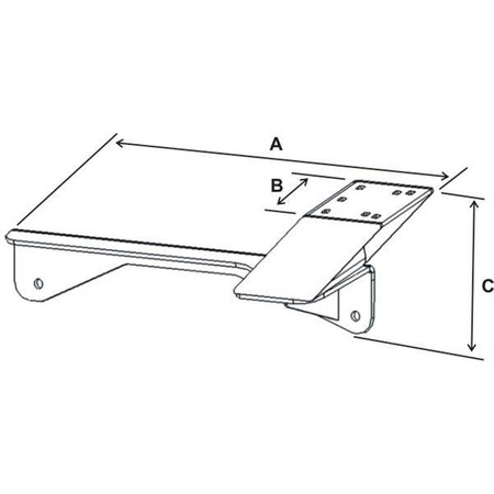 RAM® No-Drill™ Vehicle Base pro '06-10 Dodge Charger (nepolicejní) + další