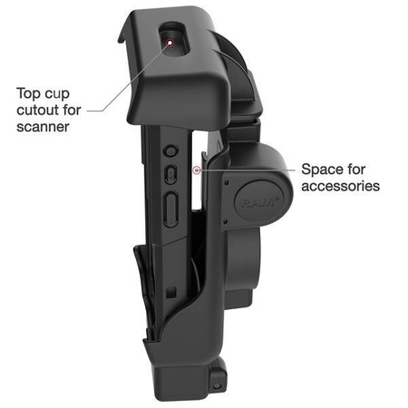 Napájený dok RAM® pro Honeywell CT40/45/47