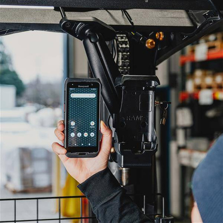 Uzamykatelný napájecí dok RAM® + USB-A pro Honeywell CT40/45/47 - vyhřívané kolíky