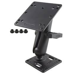 RAM® Double Ball Mount s 75x75mm VESA deskou a 100x100mm VESA deskou