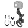 RAM® ATV/UTV držák na řídítka U-Bolt s adaptérem pro akční kameru