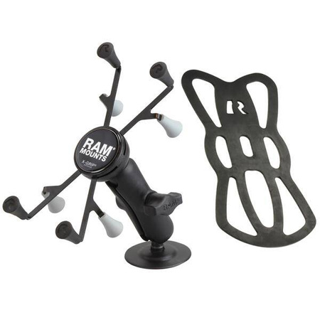 RAM® sestava - držák X-Grip® pro 7"-8" tablety se střed. ramenem a samolepící kulatou základnou 2,5"