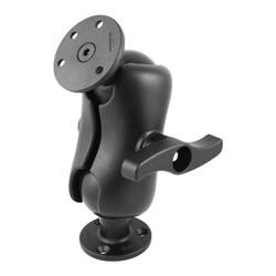 Dvojitý kulový držák RAM® s kulatými deskami vyztuženými ocelí - velikost E krátký