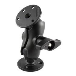 Dvojitý kulový držák RAM® se dvěma velkými kulatými deskami - velikost D krátký