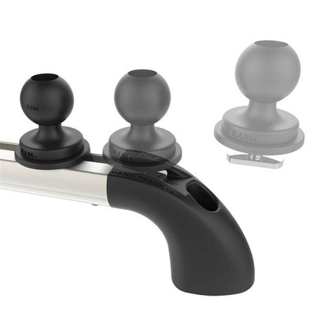 4" RAM® Hand-Track™ s celkovou délkou 10".