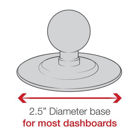 RAM® Flex Adhesive Double Ball Mount pro Garmin Astro 200 a další