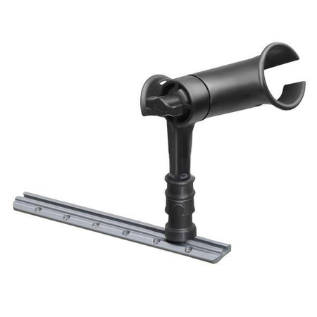 Držák prutů RAM® Tube Jr.™ s kolejnicovou základnou RAM® Adapt-A-Post™ - 4" sloupek