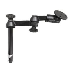 RAM® 8" horní tyč s dvojitými otočnými rameny a velkou kulatou deskou