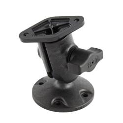 RAM® Composite Single Ball Mount s kulatou deskou