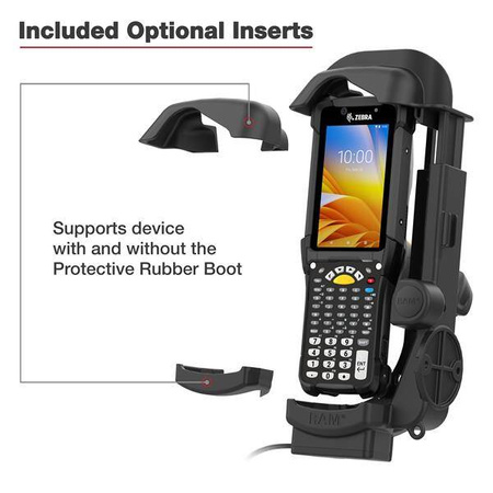 Napájený dok RAM® pro Zebra MC9300 - vyhřívané kolíky