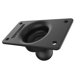 RAM® 50x100mm poloviční deska VESA s kuličkou - velikost C