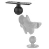 RAM® obdélníková základna 6,25" x 2" s kulovým kloubem 2,25"