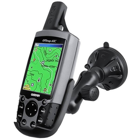 Nízkoprofilový přísavný držák RAM® Twist-Lock™ pro Garmin GPS 60 a další