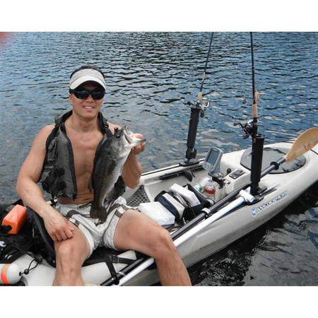 RAM® sestava držák prutu RAM-TUBE™ 2008 s kulatou základnou s kulovým kloubem 1,5"