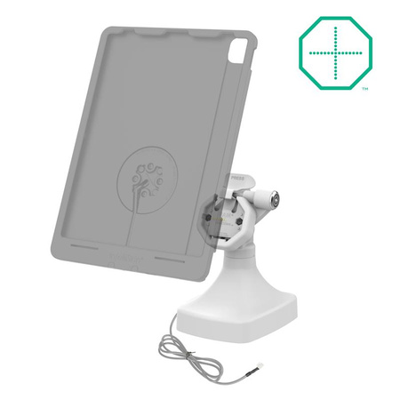 Dokovací stanice GDS® Uni-Conn™ s napájením a možností naklápění a otáčení s PoE - šedá