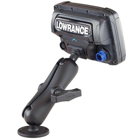 RAM® sestava - držák pro Lowrance Elite-5 & Elite 7 se středním ramenem a kulatou základnou 2,5"