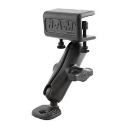 RAM® Double Ball Glare Shield Clamp Mount s adaptérem lyžařského zrcátka