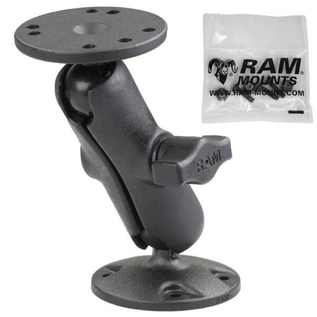 RAM® Composite Double Ball Mount s hardwarem pro Garmin Striker + další