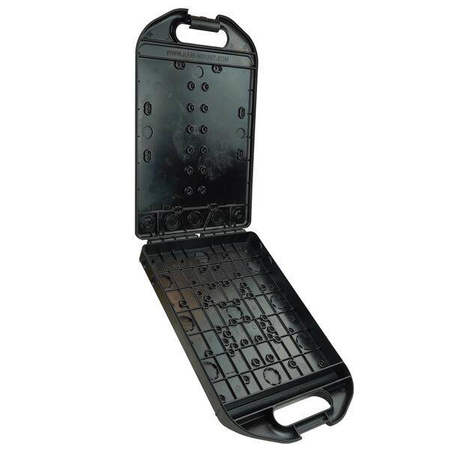 RAM® sestava - zamykatelné pouzdro dokumentů Handi-Case™ a základna do kolejnice sedadla s 18" tyčí