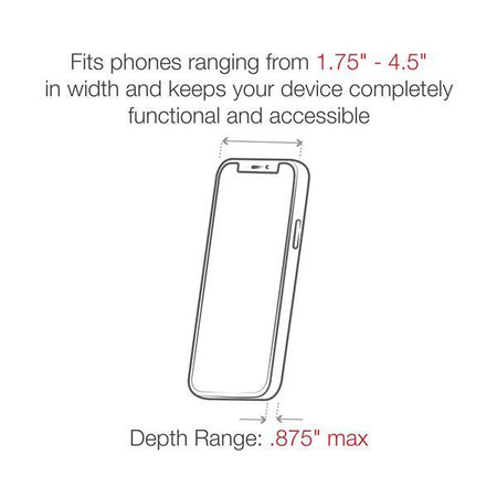 RAM® sestava - velký držák X-Grip® se základnou Tough-Claw™ na průměry 0,625 " až 1,14"