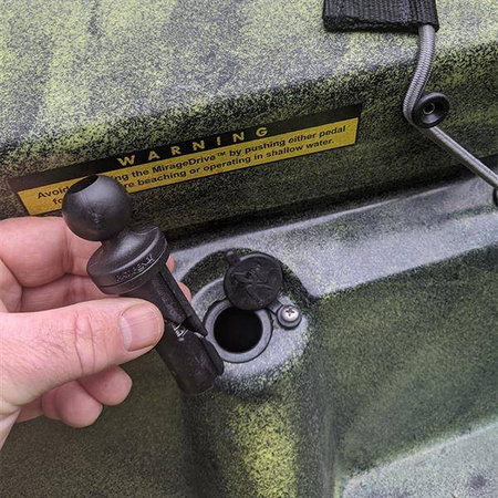 Adaptér RAM® Wedge Ball pro Scotty a Hobie Sail Port Base - velikost B